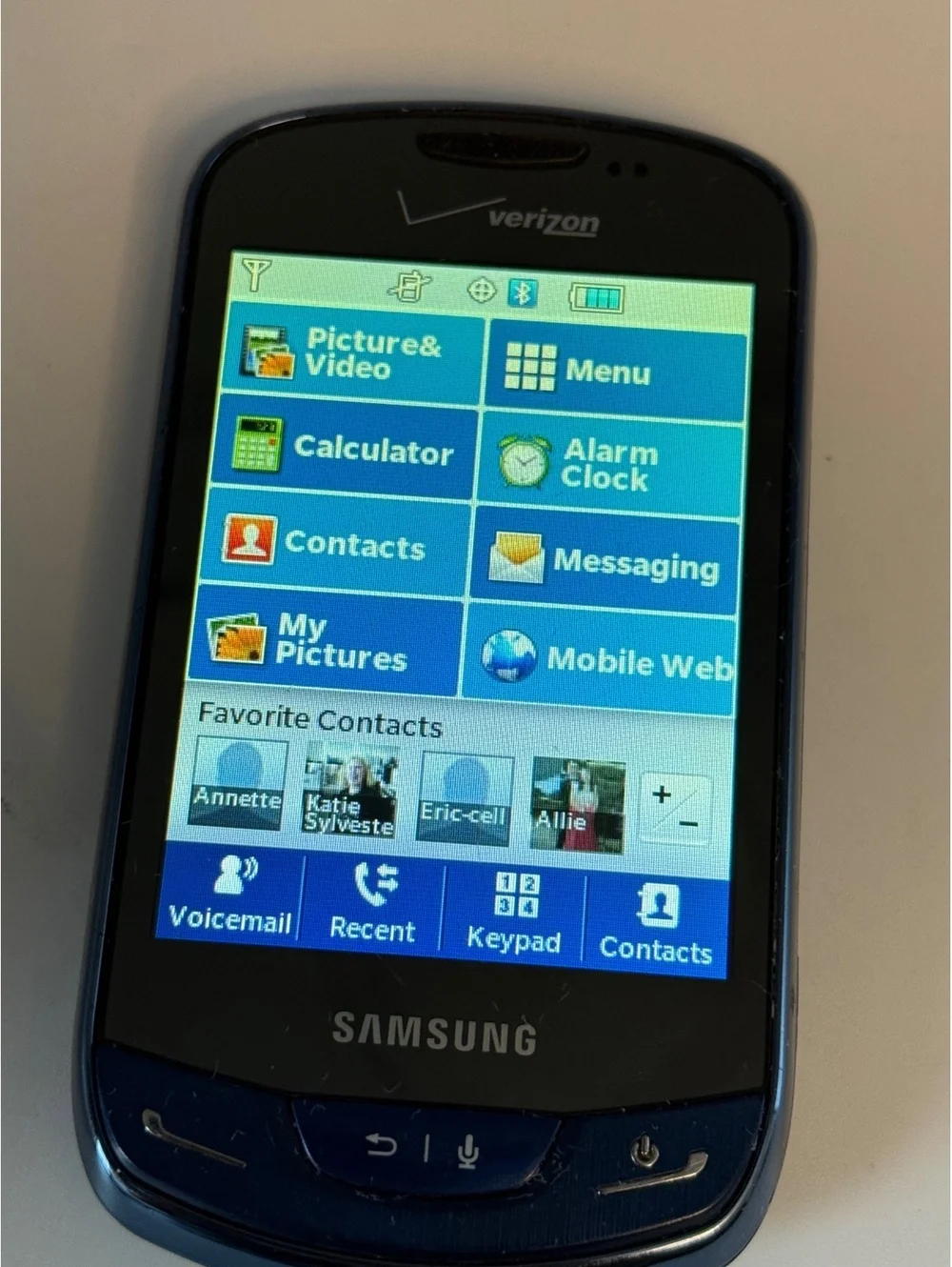 Samsung SCH-U380 Verizon Slide-Out QWERTY Phone